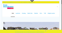 Desktop Screenshot of fdp-celle.de